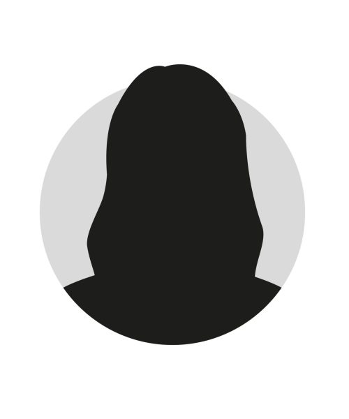 Male and female face silhouette or icon. Man and woman avatar profile. Unknown or anonymous person. Vector illustration.